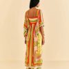 Dresses FARM Rio | Beach Toucans Scarf Midi Dress