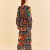 Dresses FARM Rio | Multicolor Fall Mix Maxi Dress