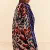 Knitwear FARM Rio | Toucans Scarf Mixed Prints Knit Cardigan