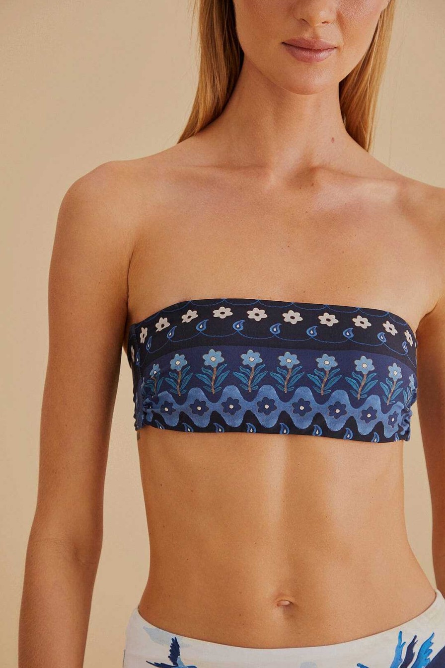 Swimwear FARM Rio | Dream Sky Bikini Top