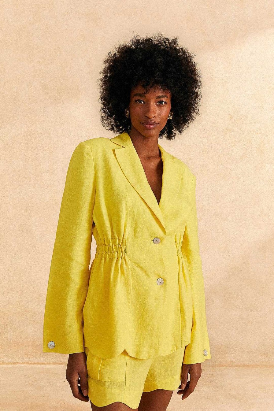 Outerwear FARM Rio | Bright Yellow Blazer