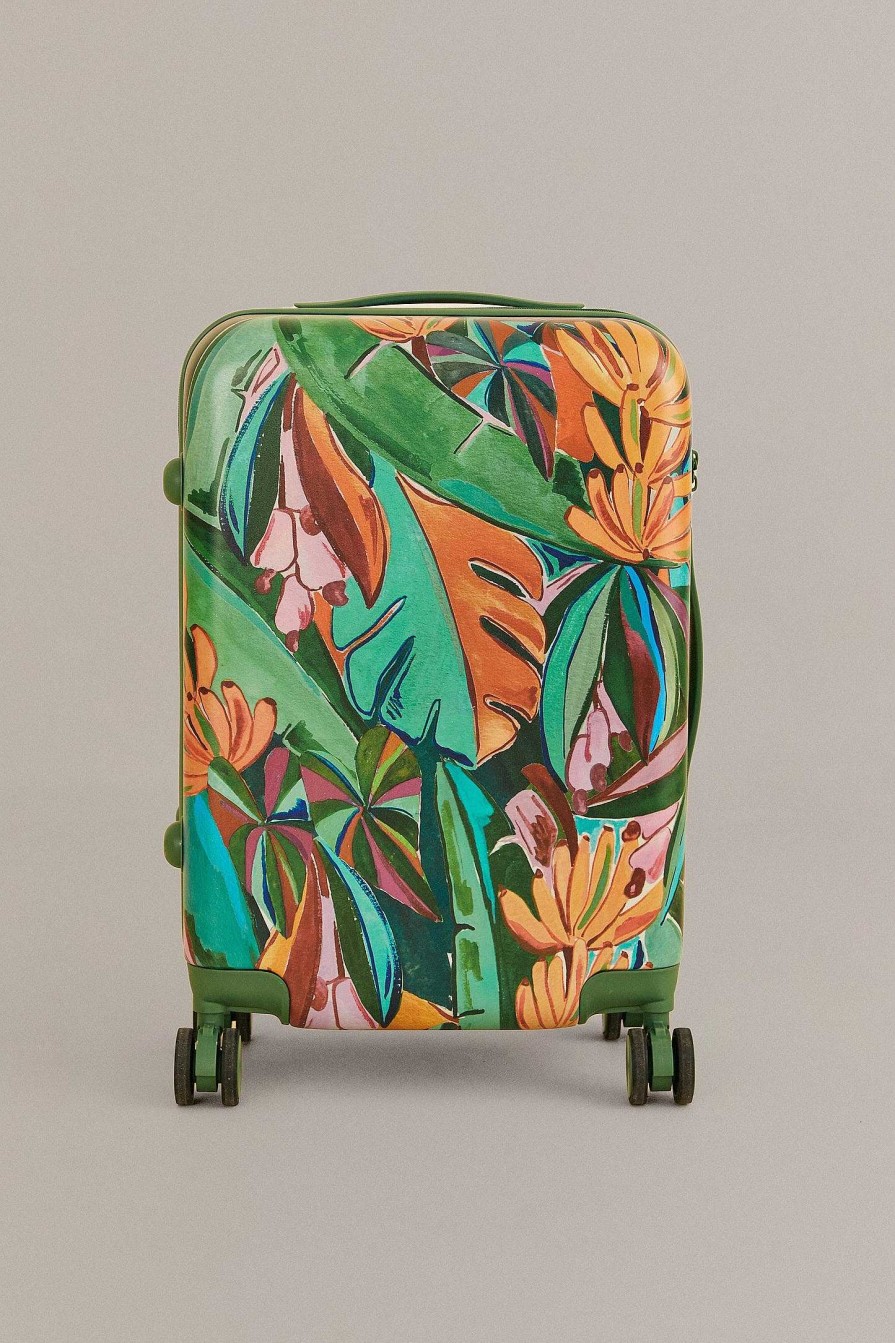 Accessories FARM Rio | Banana Foliage Carry The Sun Suitcase