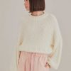 Knitwear FARM Rio | Pearl Embroidered Bubble Sweater