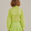 Bottoms FARM Rio | Neon Green Mini Skirt