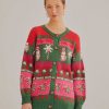 Accessories FARM Rio | Tropical Christmas Ainika Cardigan