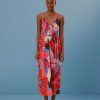 Swimwear FARM Rio | Watercolor Floral Sleeveless Cover Up