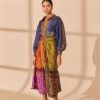 Dresses FARM Rio | Multicolor Bandana Dream Midi Shirtdress