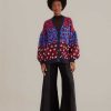 Knitwear FARM Rio | Mixed Leopards Knit Cardigan