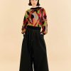 Knitwear FARM Rio | The Multicolor Dance Knit Sweater