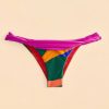 Swimwear FARM Rio | Colorful Leaves Bikini Bottom