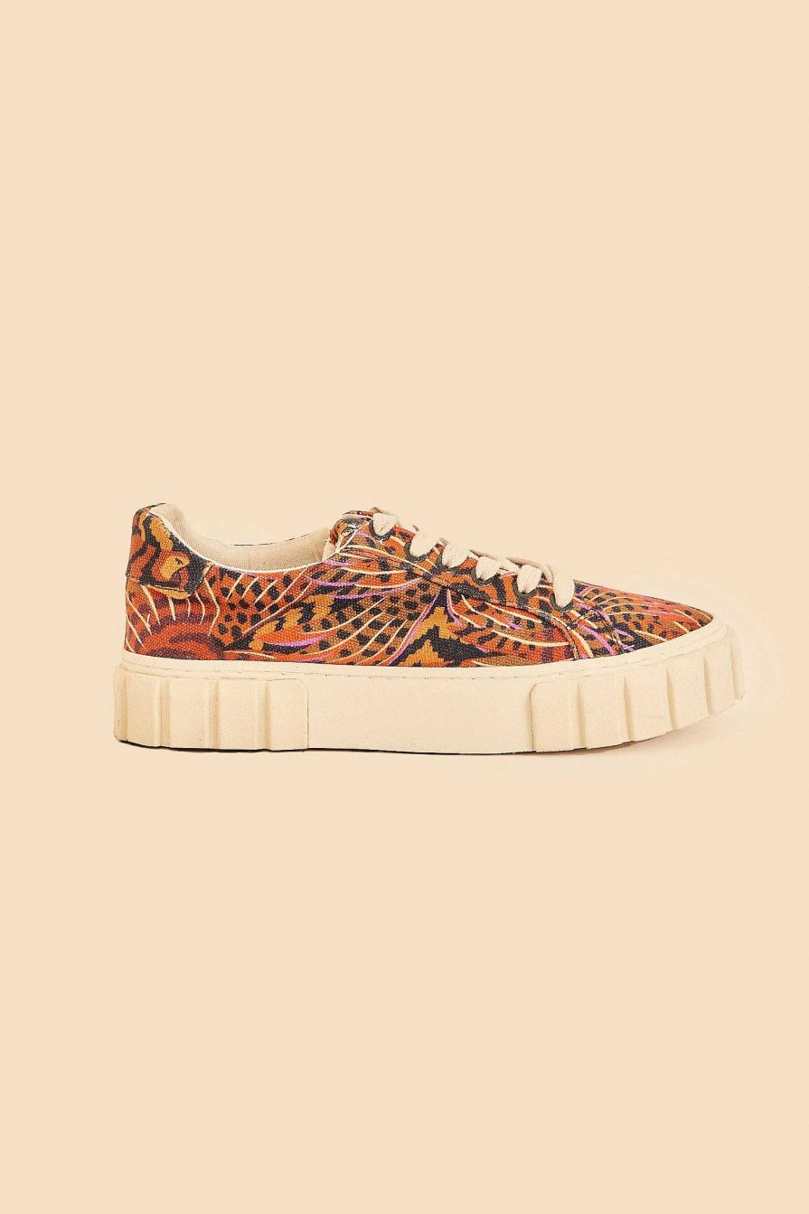 Shoes FARM Rio | Caramel Macawmouflage Flatform Sneaker