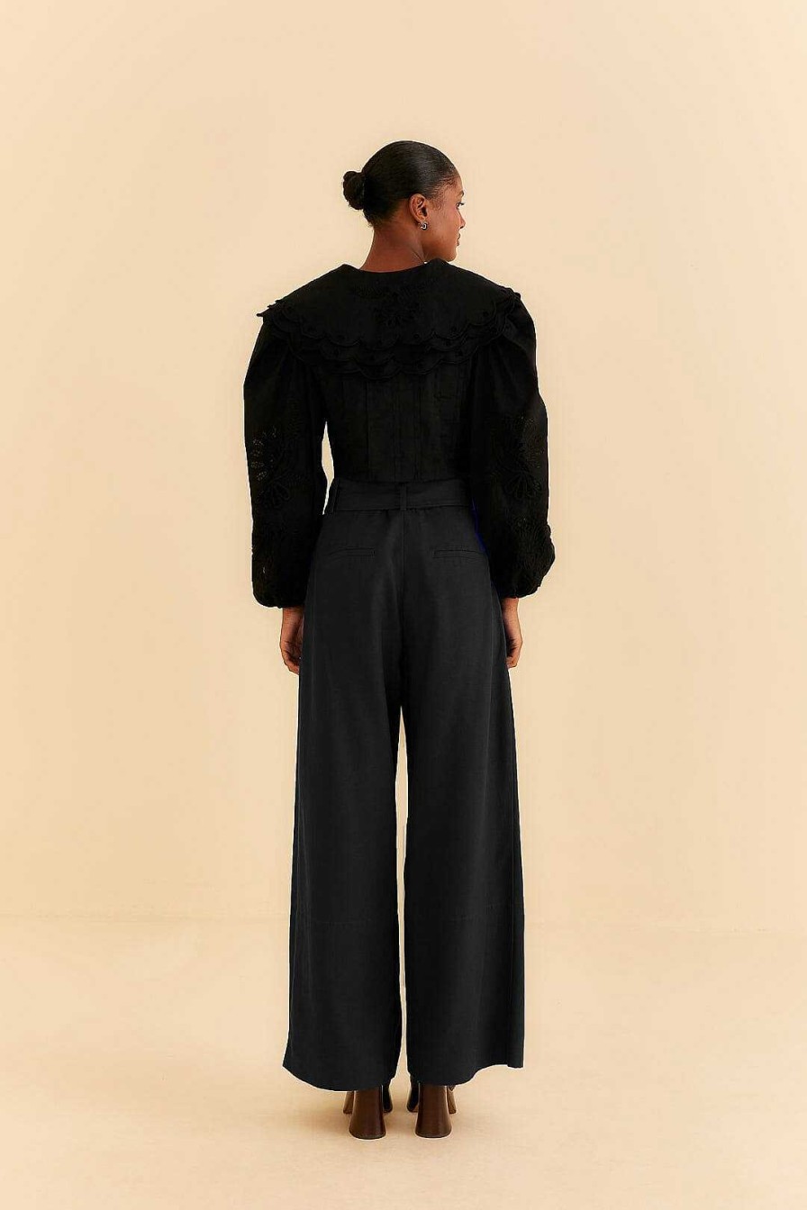 Bottoms FARM Rio | Black Tailored Pants