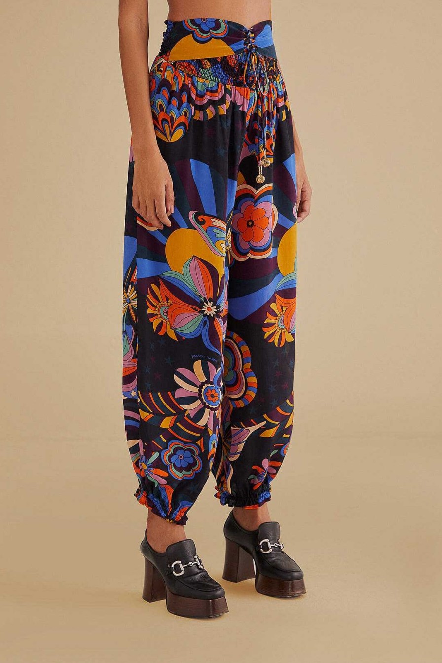 Bottoms FARM Rio | Black 70S Vibe Pants