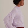 Knitwear FARM Rio | Mirror Embroidered Knit Sweater