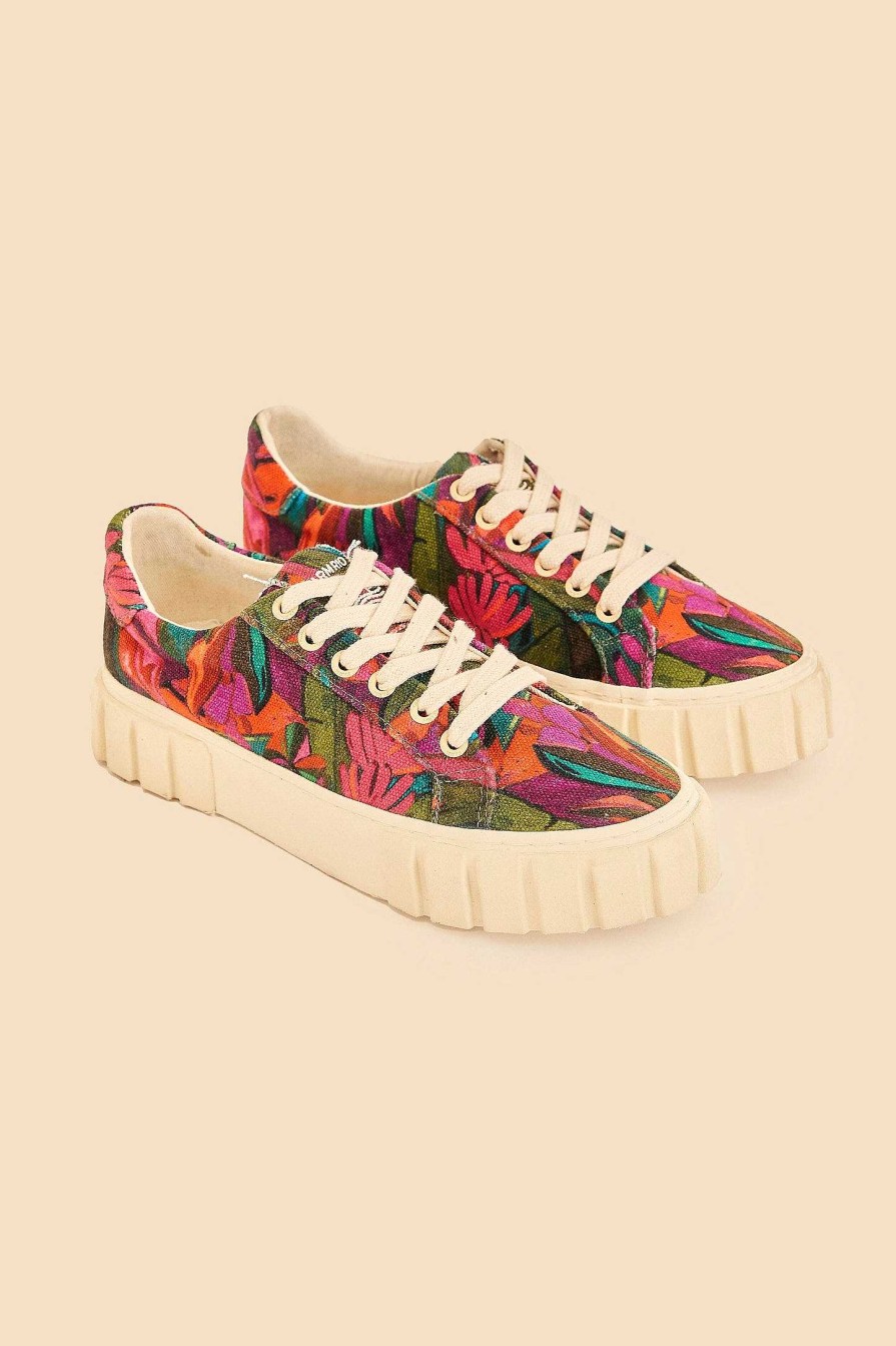 Shoes FARM Rio | Banana Leaves Flatform Sneaker