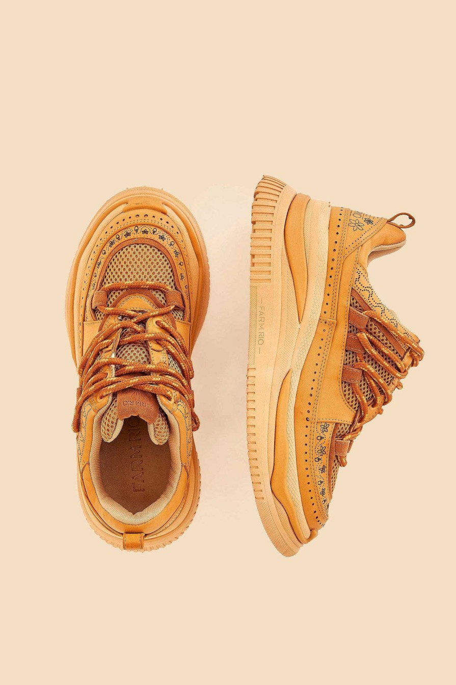 Shoes FARM Rio | Caramel Sneaker