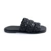 Shoes FARM Rio | Black Circles Flat Sandal