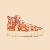 Shoes FARM Rio | Rose Wild Horses Flatform Sneaker