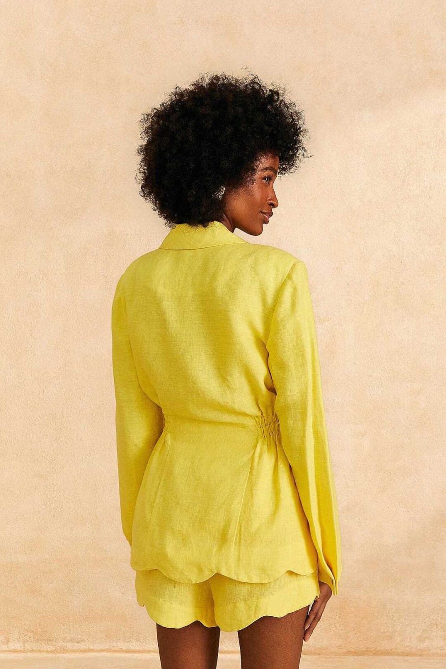 Outerwear FARM Rio | Bright Yellow Blazer